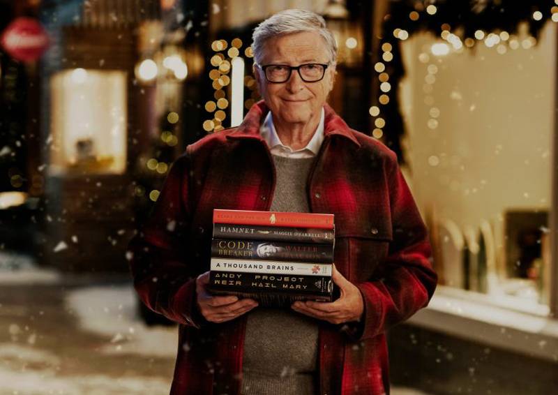 Bill Gates tem 5 recomendações de livros para este final de ano
